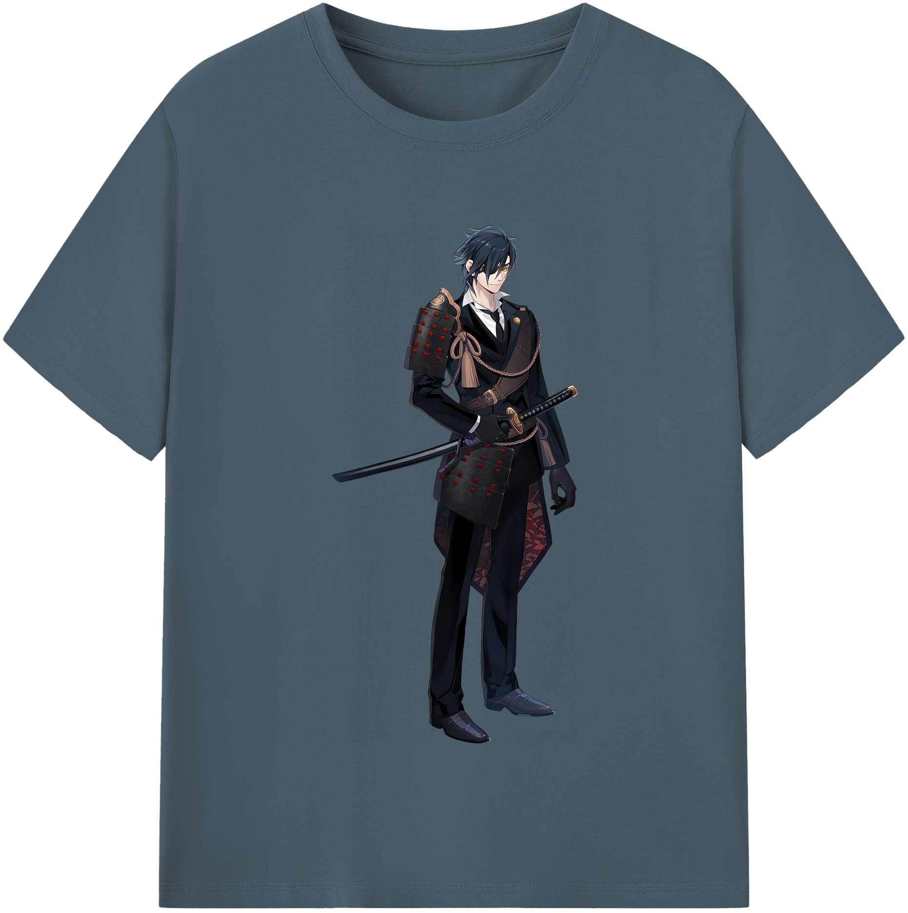 （画像用） 刀剣乱舞 Touken Ranbu 綿100％半袖Tシャツ（フロントプリント）